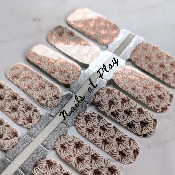 5 for $15 Nail Wraps- Evenly Quinn (transparent) - Picture 1 of 7